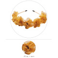 Good Quantiy Gauze Fabric Headband Beautiful Flower Fashion Hair Band Hoop Clip for Girl